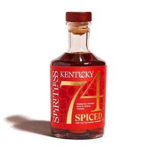 image:imageKentucky 74 Spiced NonAlcoholic Cinnamon Whiskey AlcoholFree Spirit for Cocktails 700ml BottleSpiced